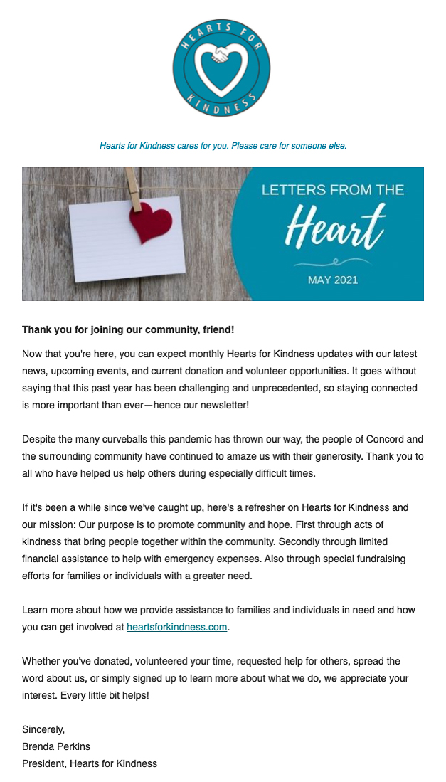 H4K May 2021 Newsletter